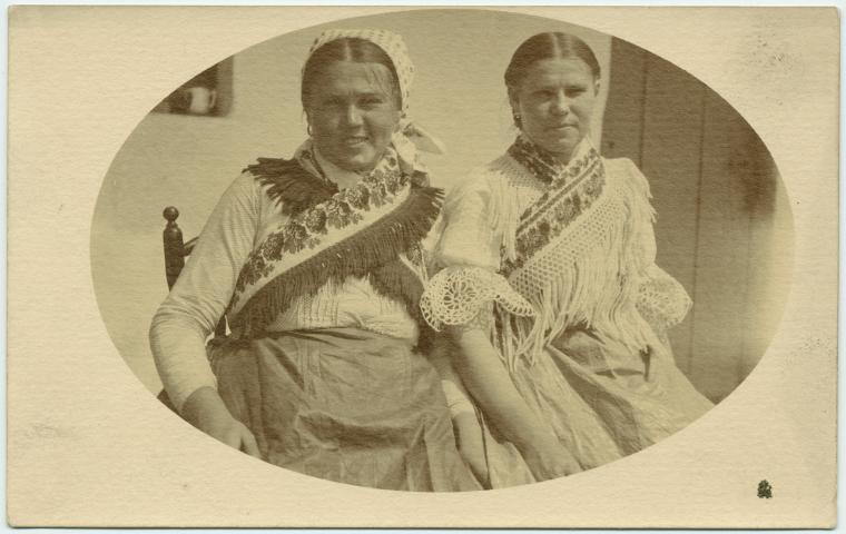 Two local women.